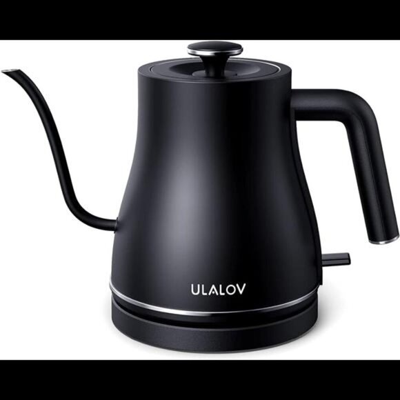 Electric Gooseneck Kettle Ultra Fast Boiling Hot Water Kettle 100%StainlessSteel - Picture 1 of 6